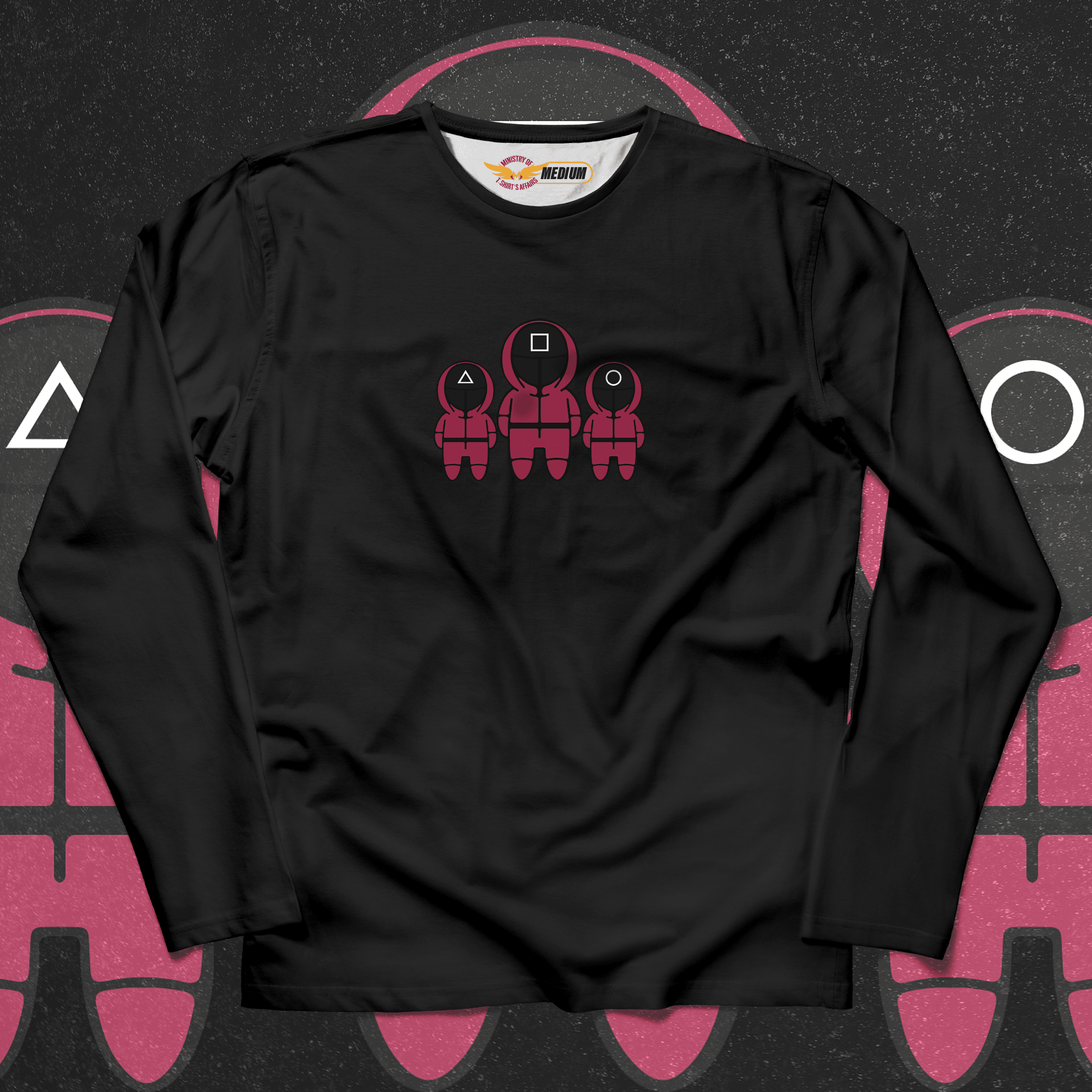 SQ Game Long Sleeves - Ministry Of T-Shirt's Affairs