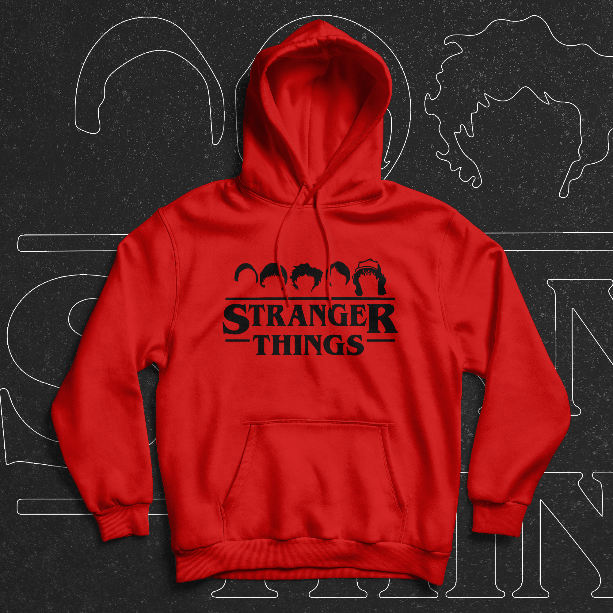 Stranger Things I Hoodie - Ministry Of T-Shirt's Affairs