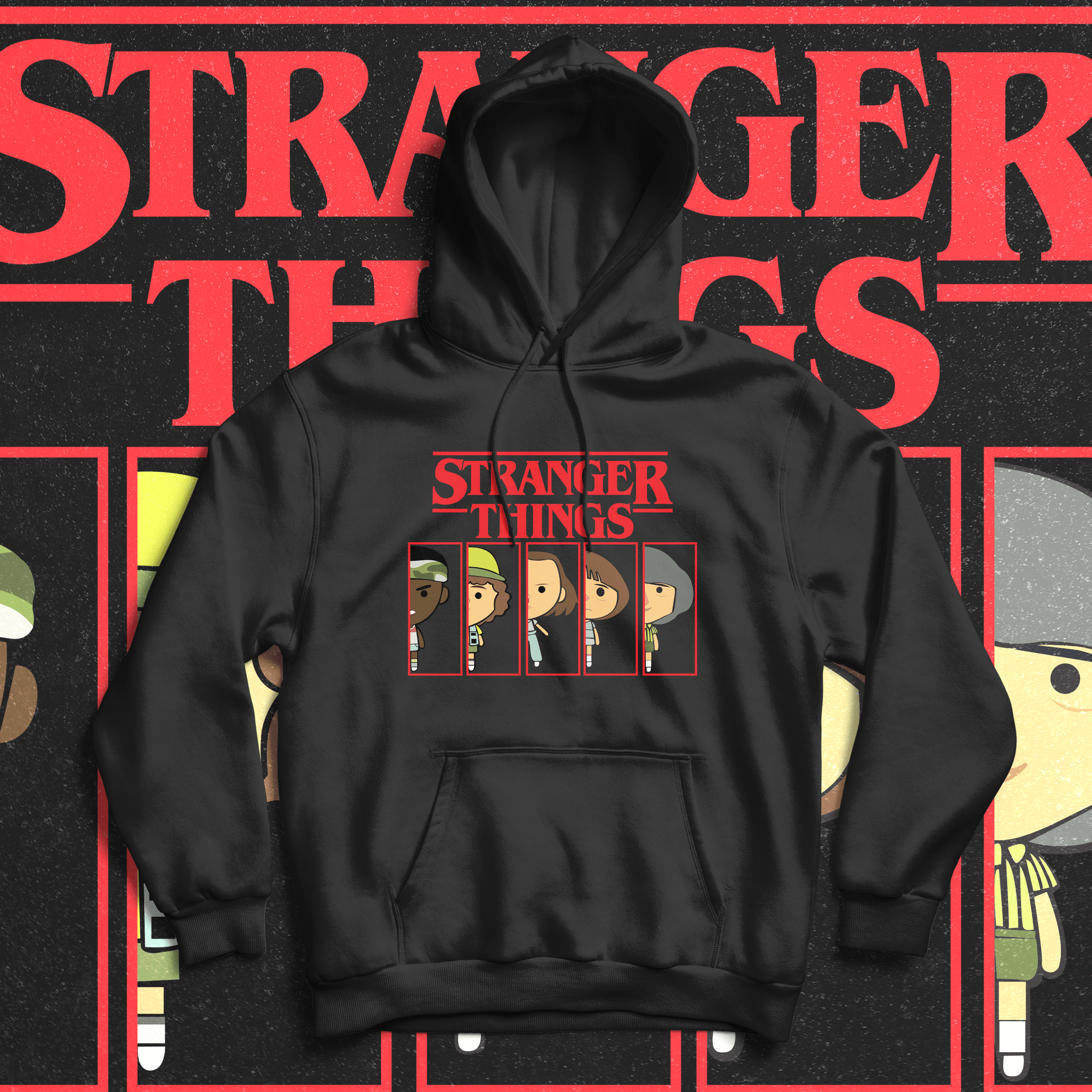 Stranger Things II Hoodie - Ministry Of T-Shirt's Affairs