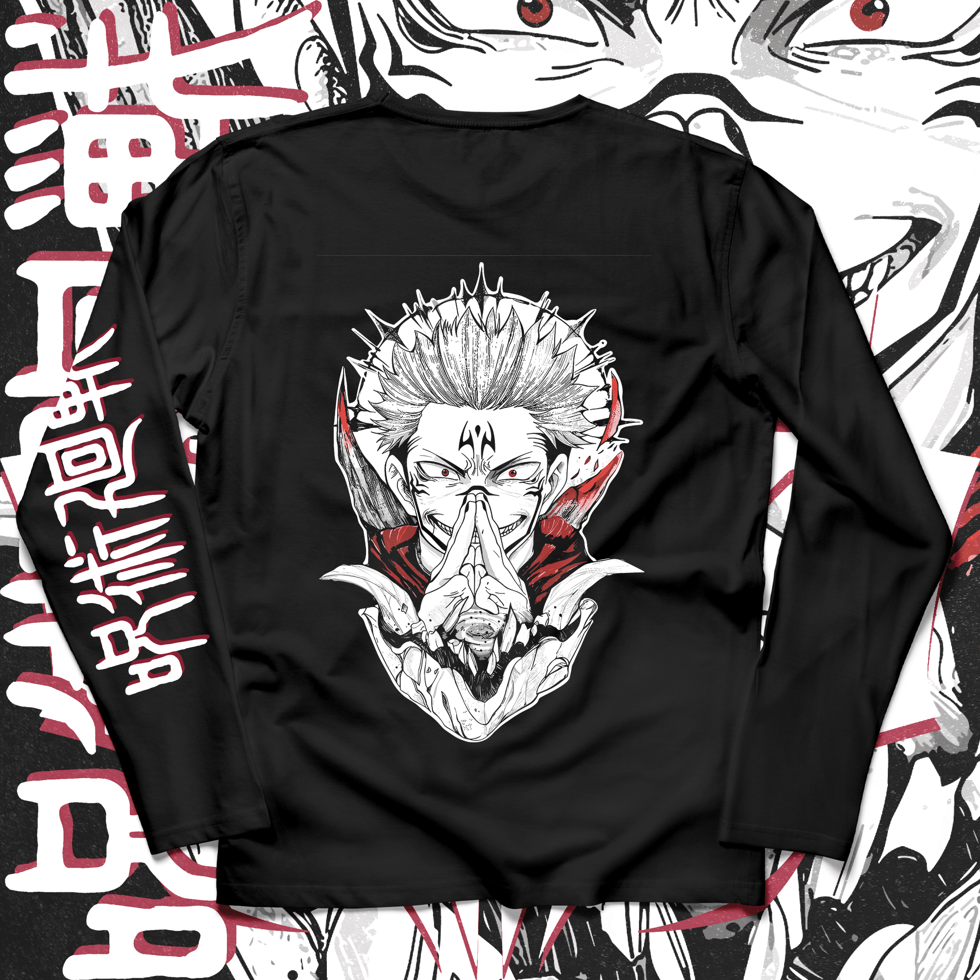 Sukuna Long Sleeves - Ministry Of T-Shirt's Affairs