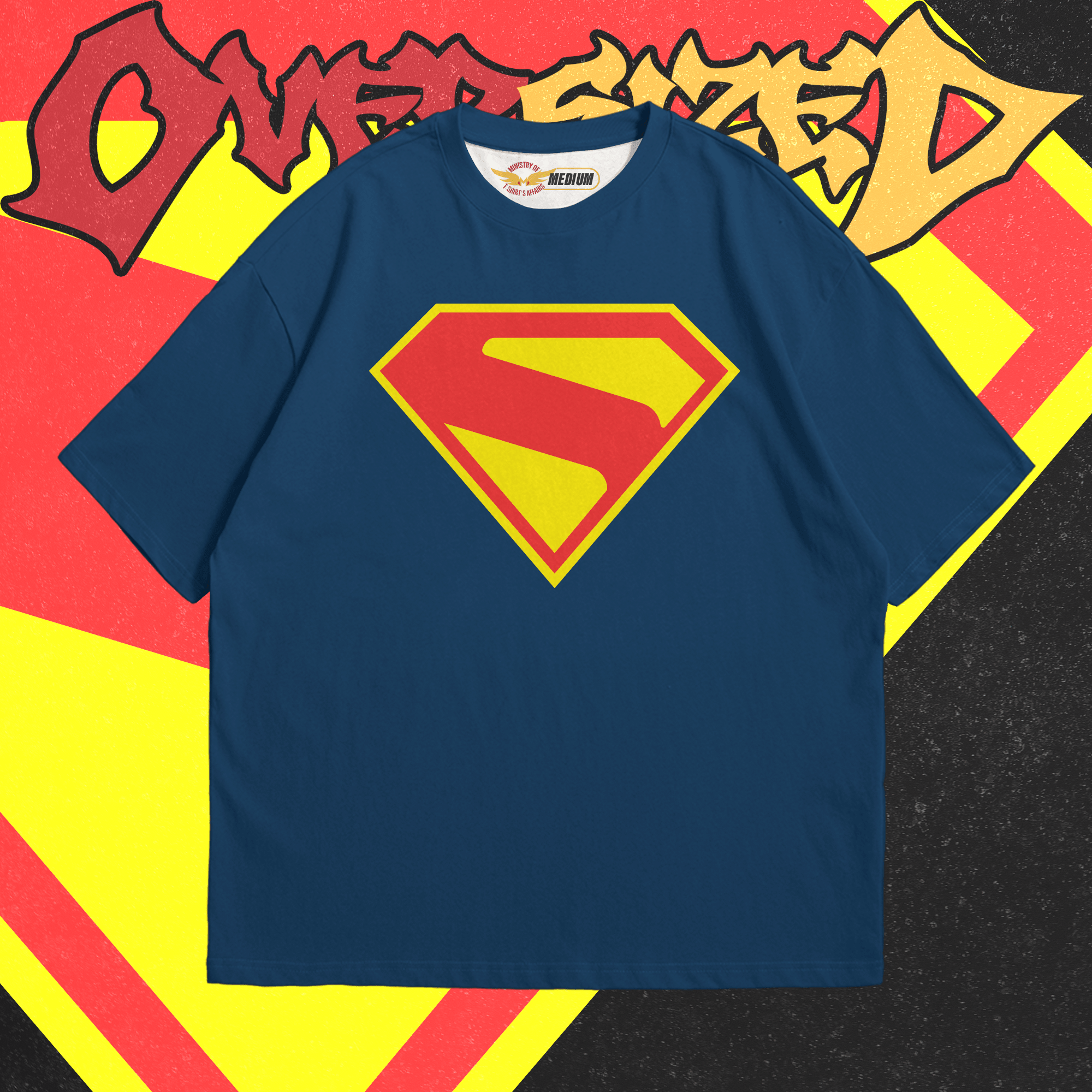 Superman Legacy Oversized - Ministry Of T-Shirt's Affairs