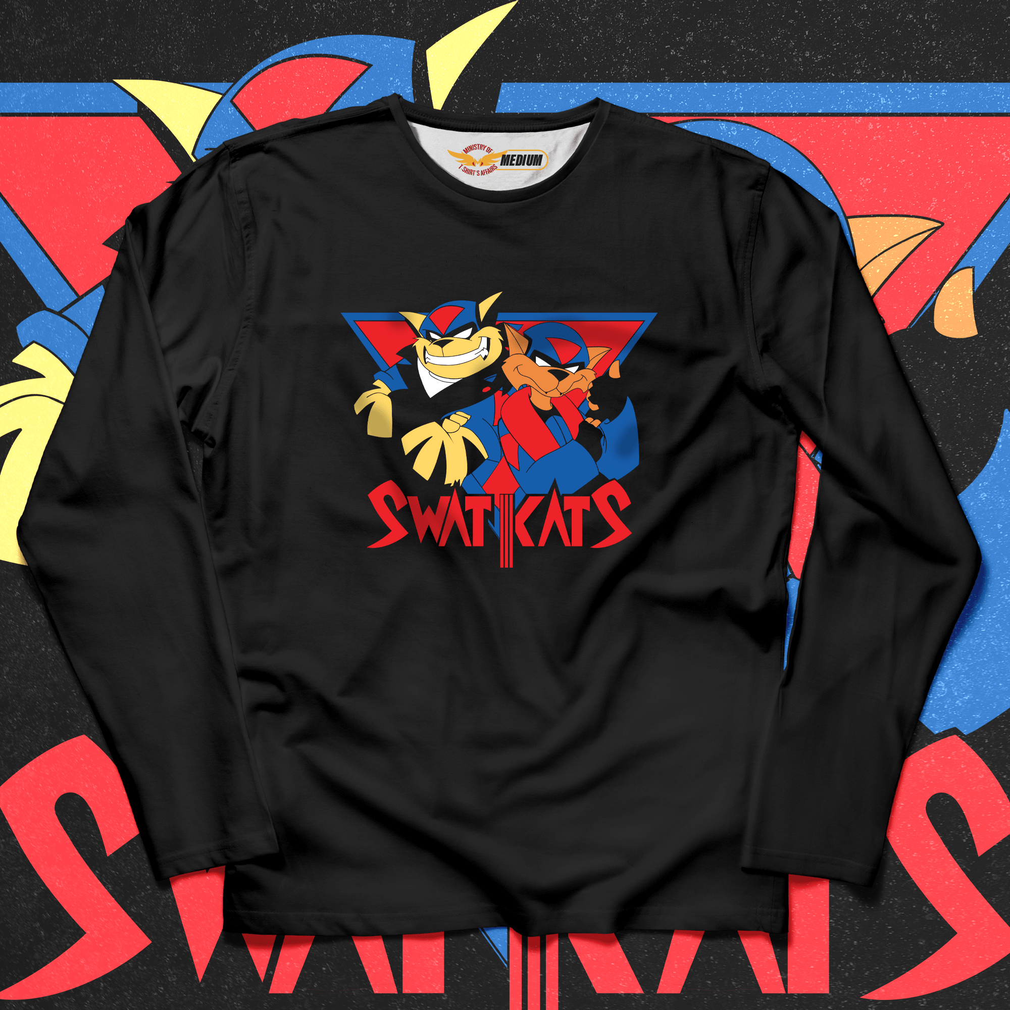 SWAT Kats Long Sleeves - Ministry Of T-Shirt's Affairs