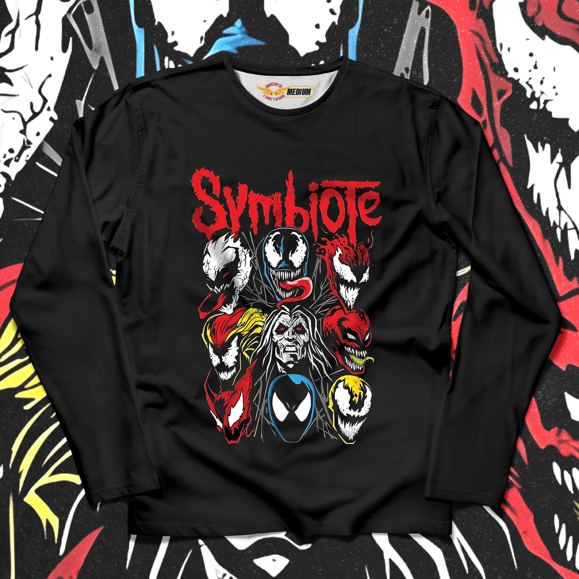 Symbiote Long Sleeves - Ministry Of T-Shirt's Affairs