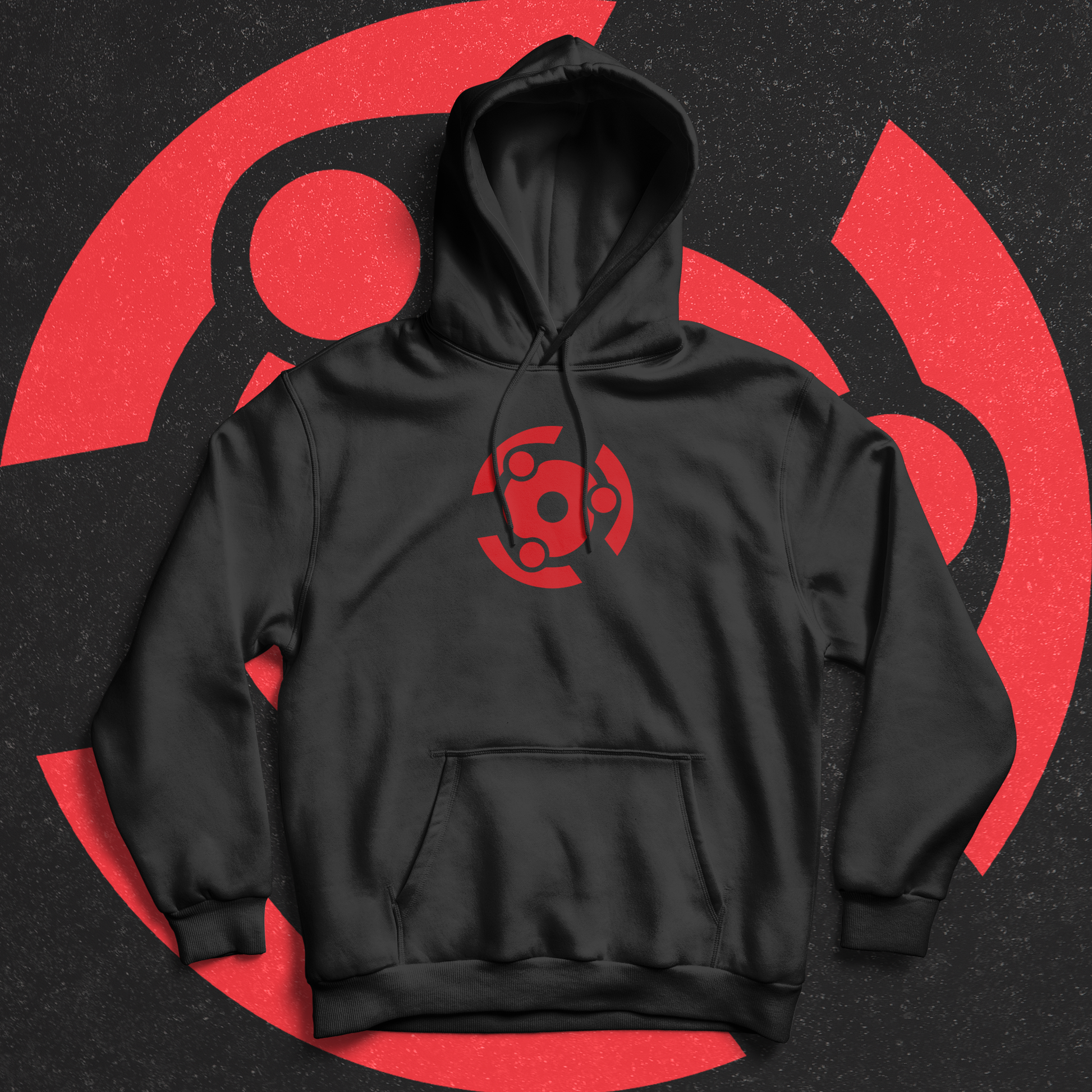 Madara Sharingan Hoodie - Ministry of T-Shirt's Affairs