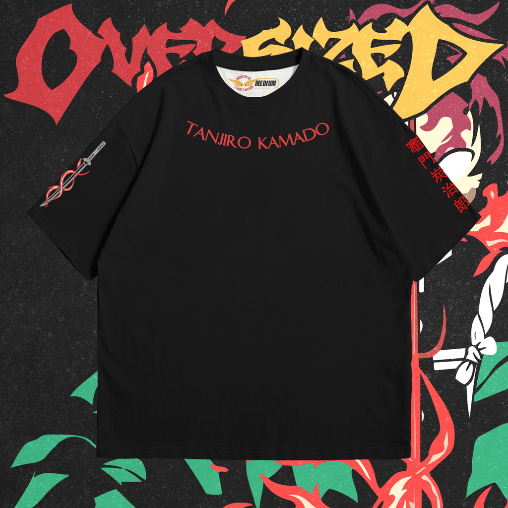 Tanjiro Kamado - Demon Slayer Oversized - Ministry Of T-Shirt's Affairs