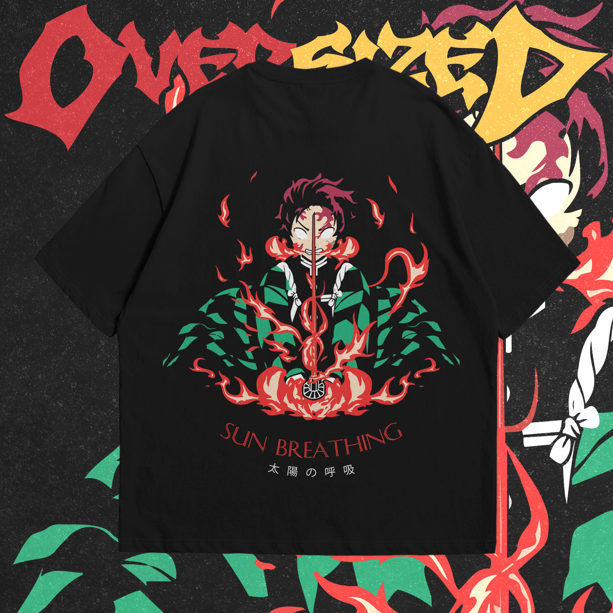Tanjiro Kamado - Demon Slayer Oversized - Ministry Of T-Shirt's Affairs