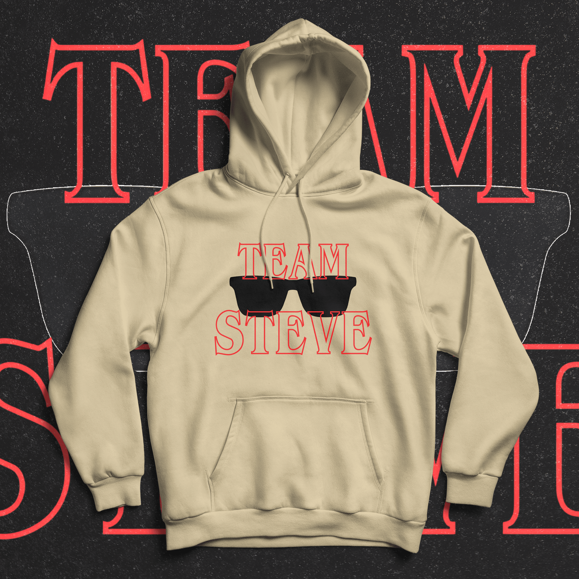 Team Steve Hoodie - Ministry Of T-Shirt's Affairs