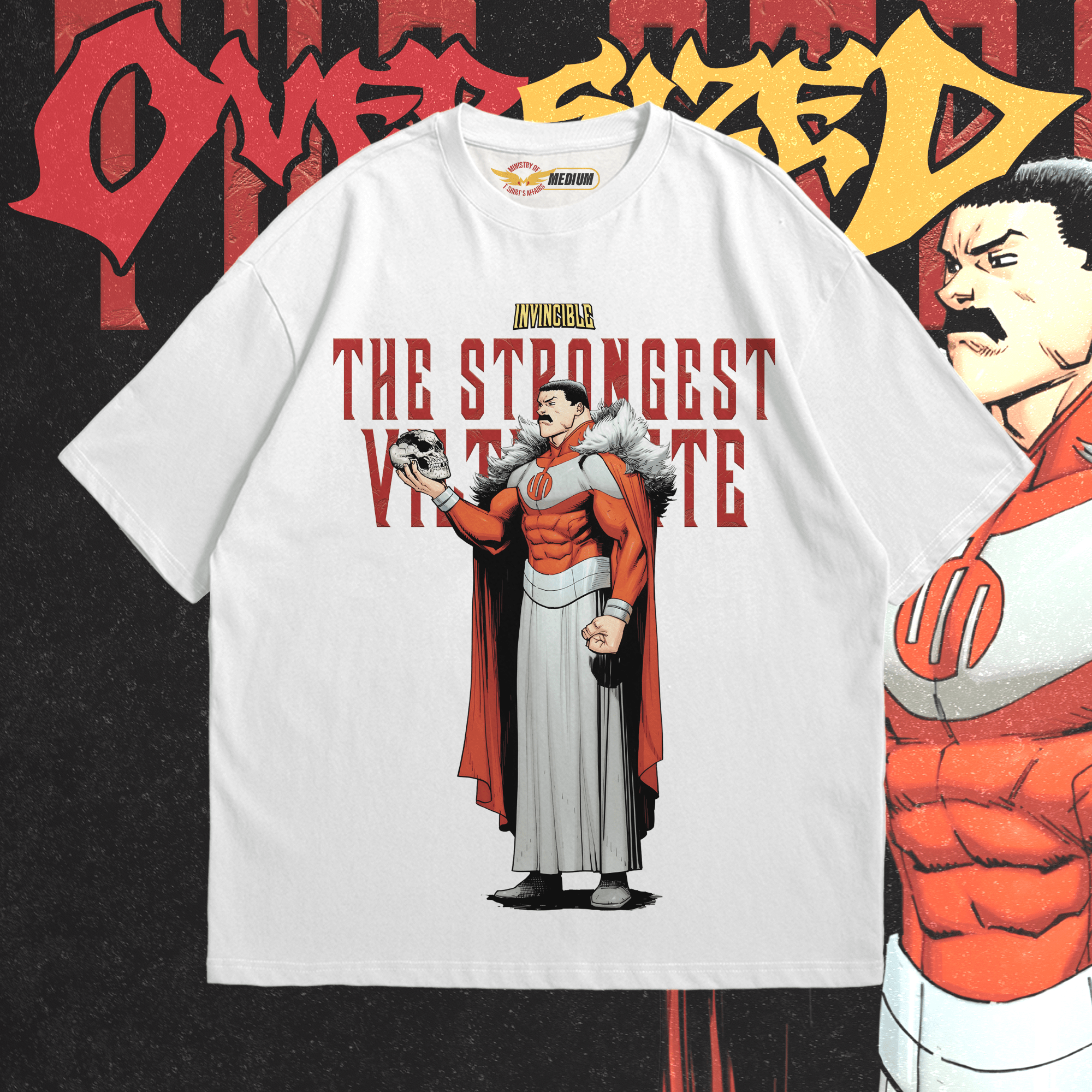 The Strongest Viltrumite Oversized - Ministry Of T-Shirt's Affairs