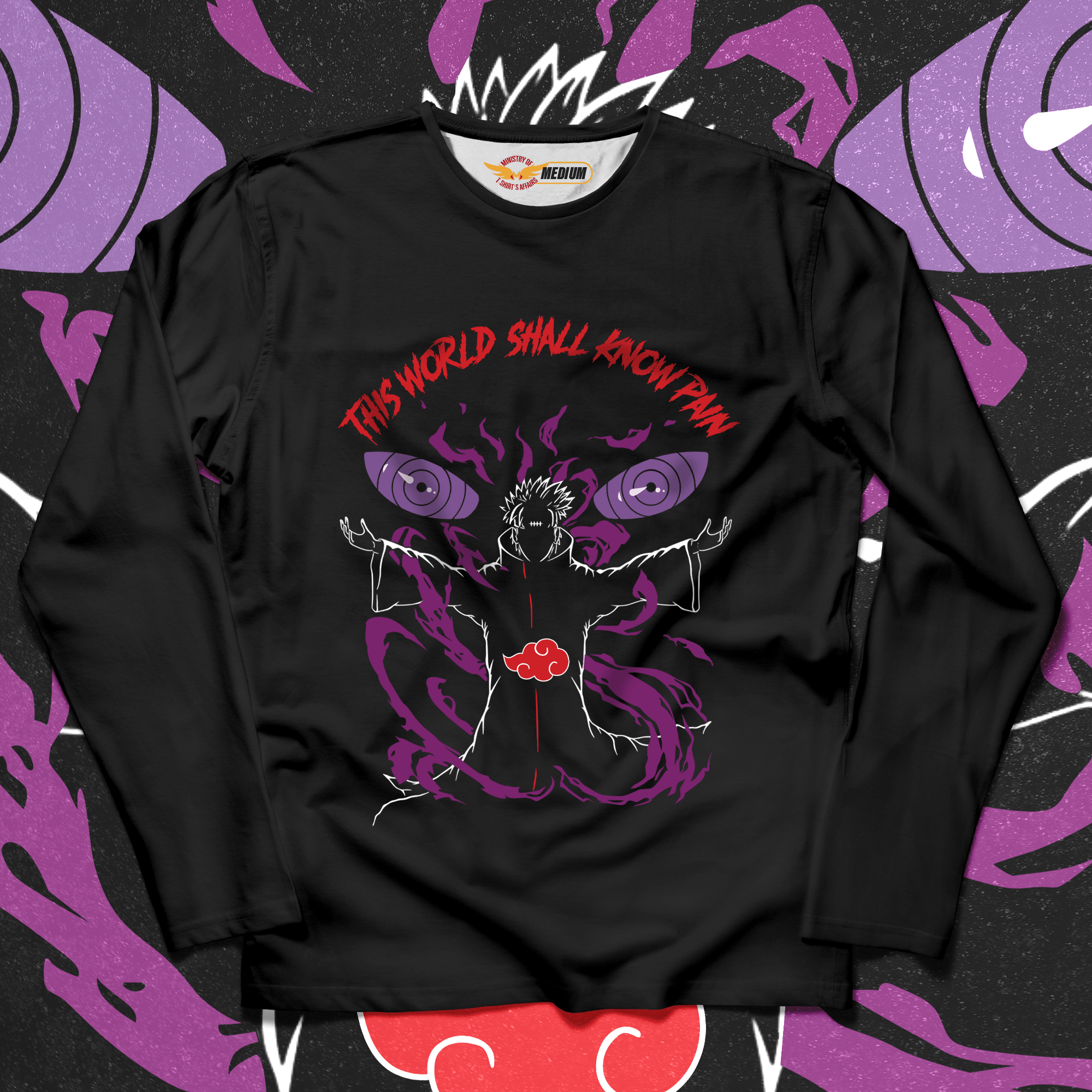 This World Shall Know Pain II Long Sleeves - Ministry Of T-Shirt's Affairs