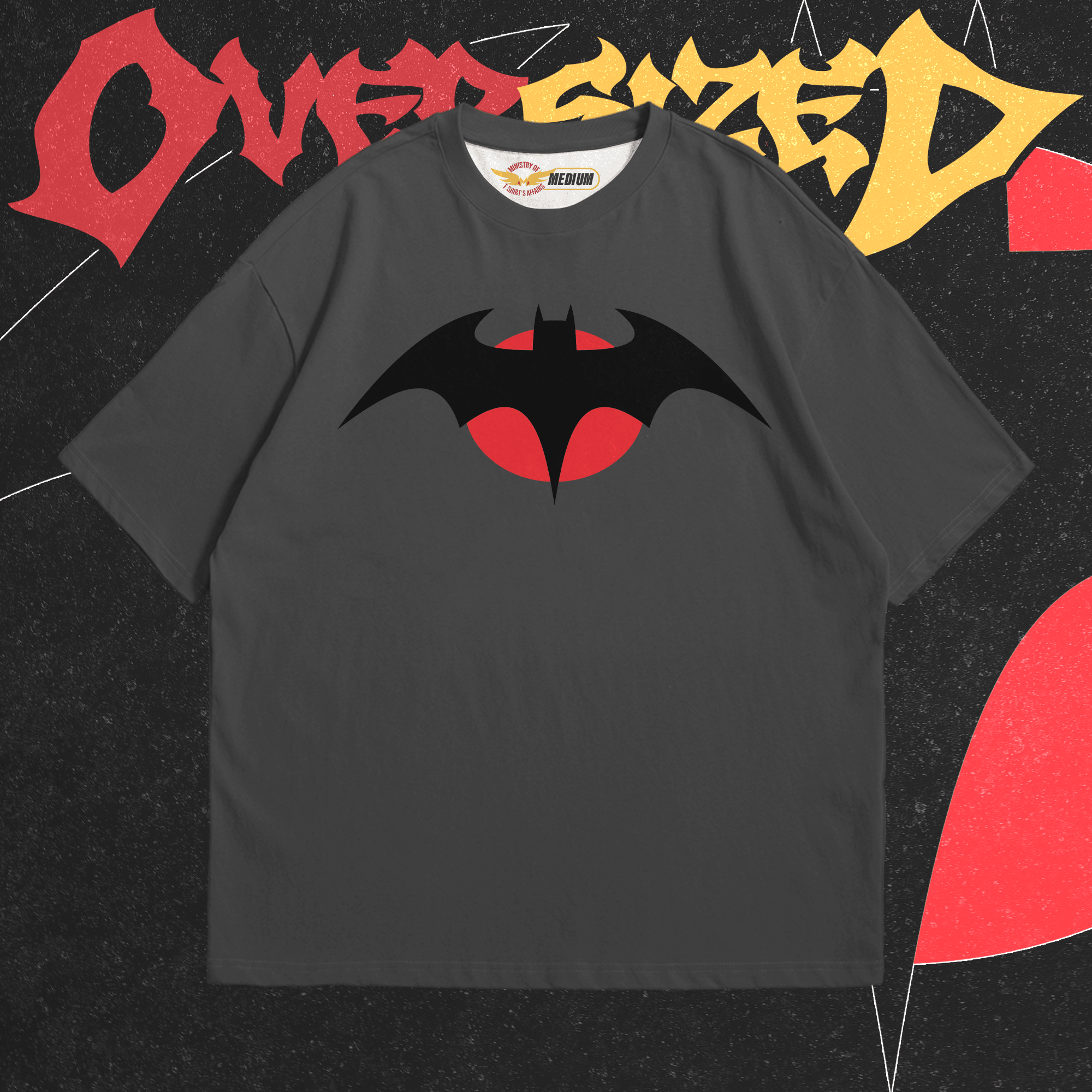 Thomas Wayne Batman Oversized - Ministry Of T-Shirt's Affairs