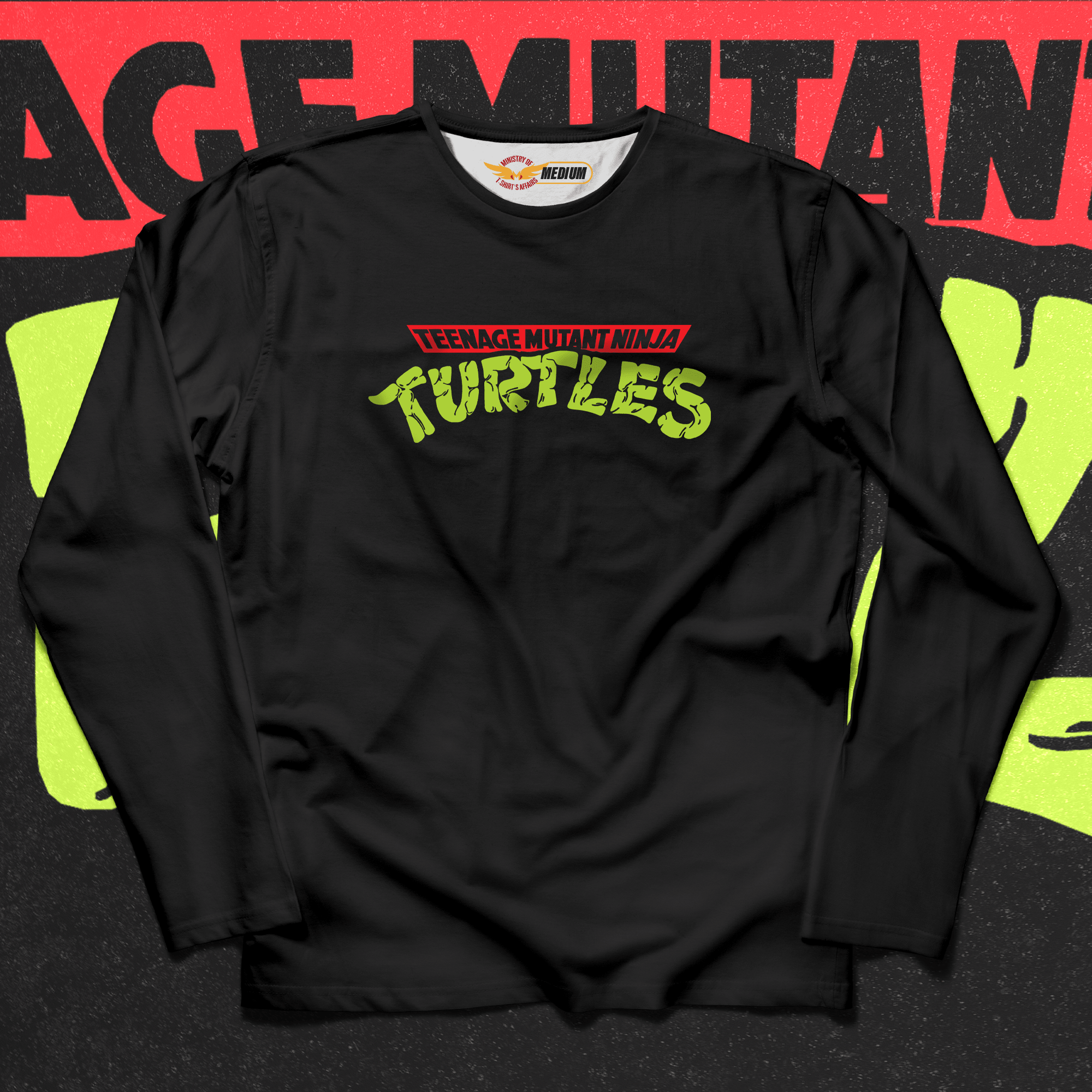 TMNT Long Sleeves - Ministry Of T-Shirt's Affairs