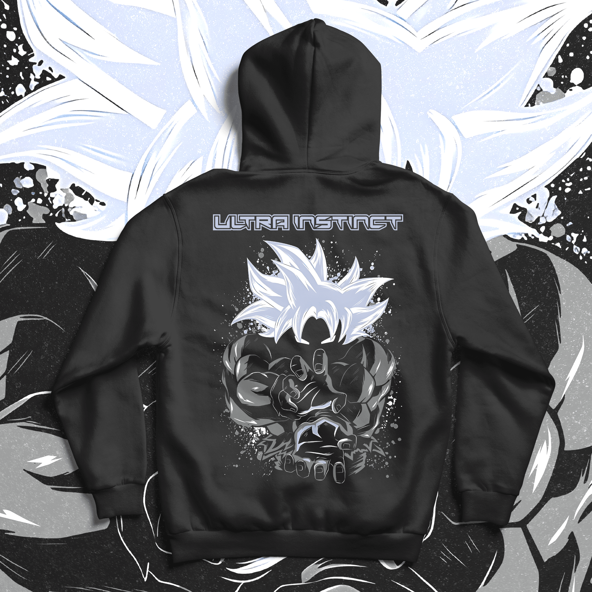 Ultra Instinct Hoodie - Ministry Of T-Shirt's Affairs