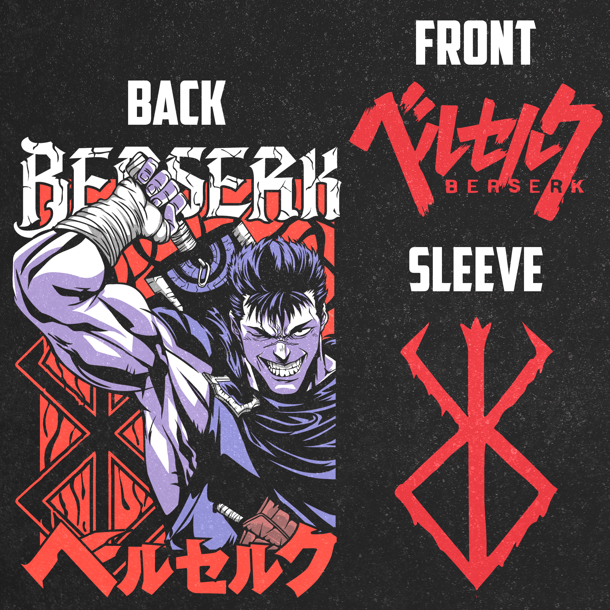 Berserk Hoodie - Ministry of T-Shirt's Affairs