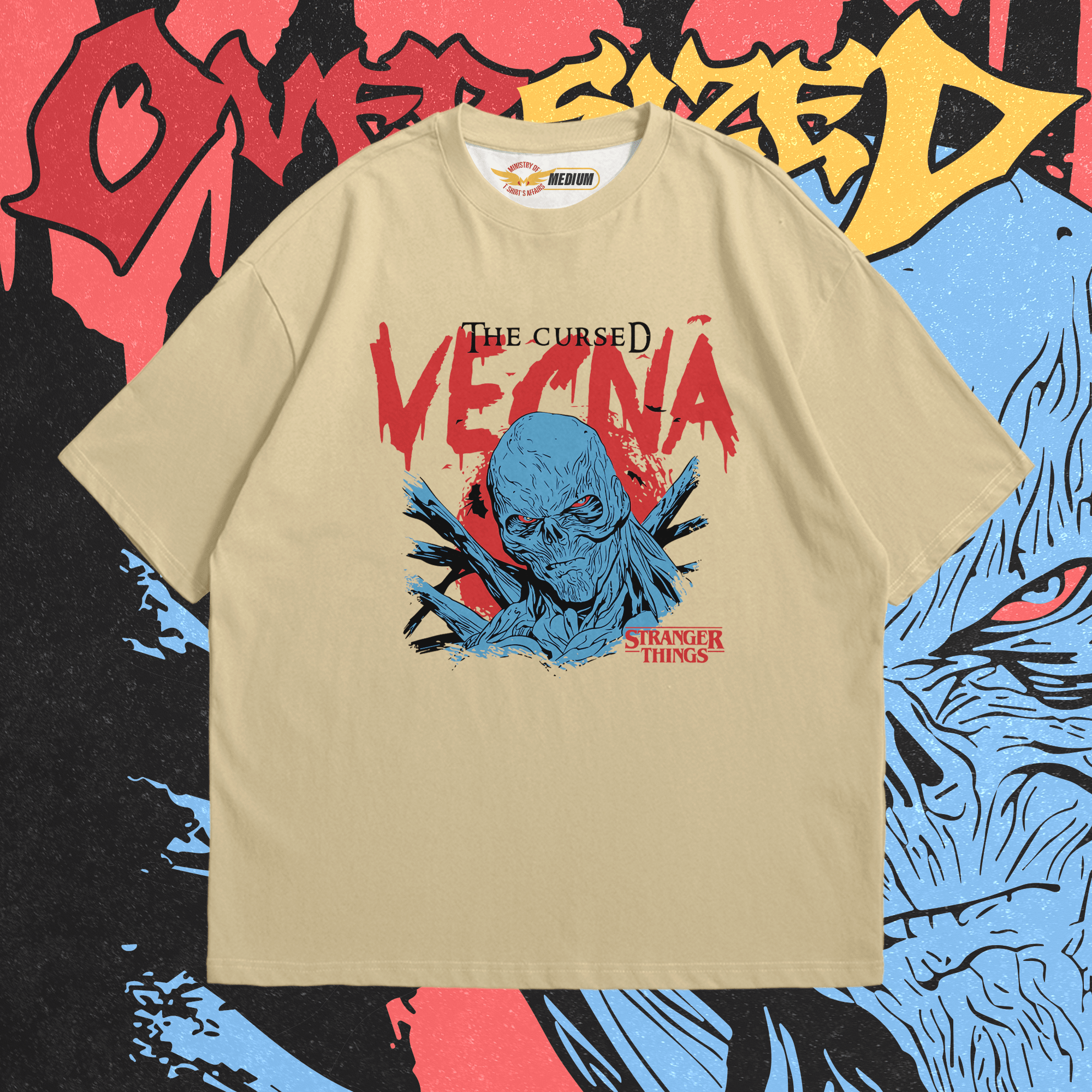 Vecna Oversized - Ministry Of T-Shirt's Affairs