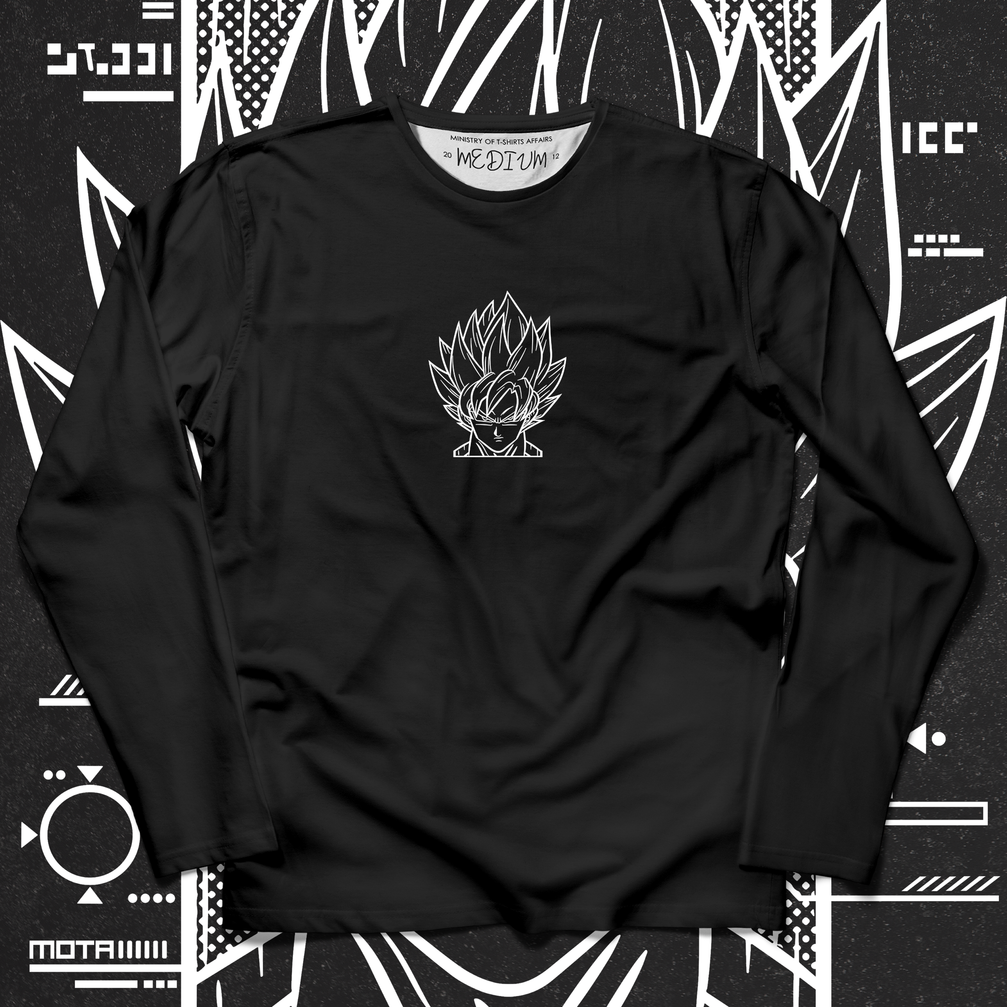 Saiyan Long Sleeves - Ministry of T-Shirt's Affairs