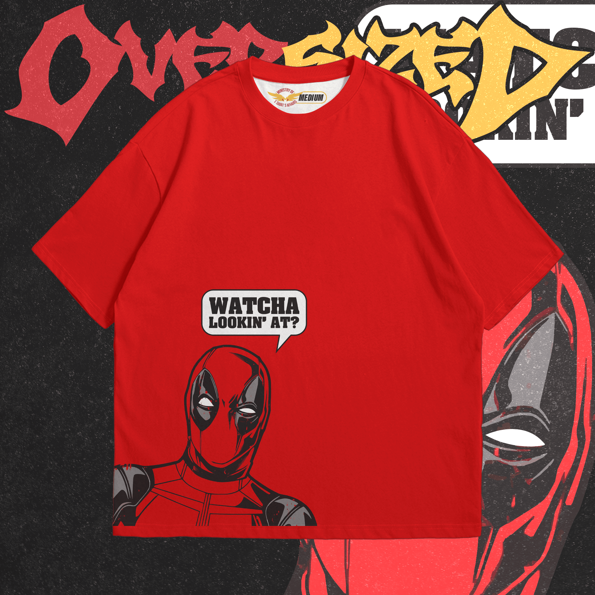 Whatcha Lookin' At? Oversized - Ministry Of T-Shirt's Affairs