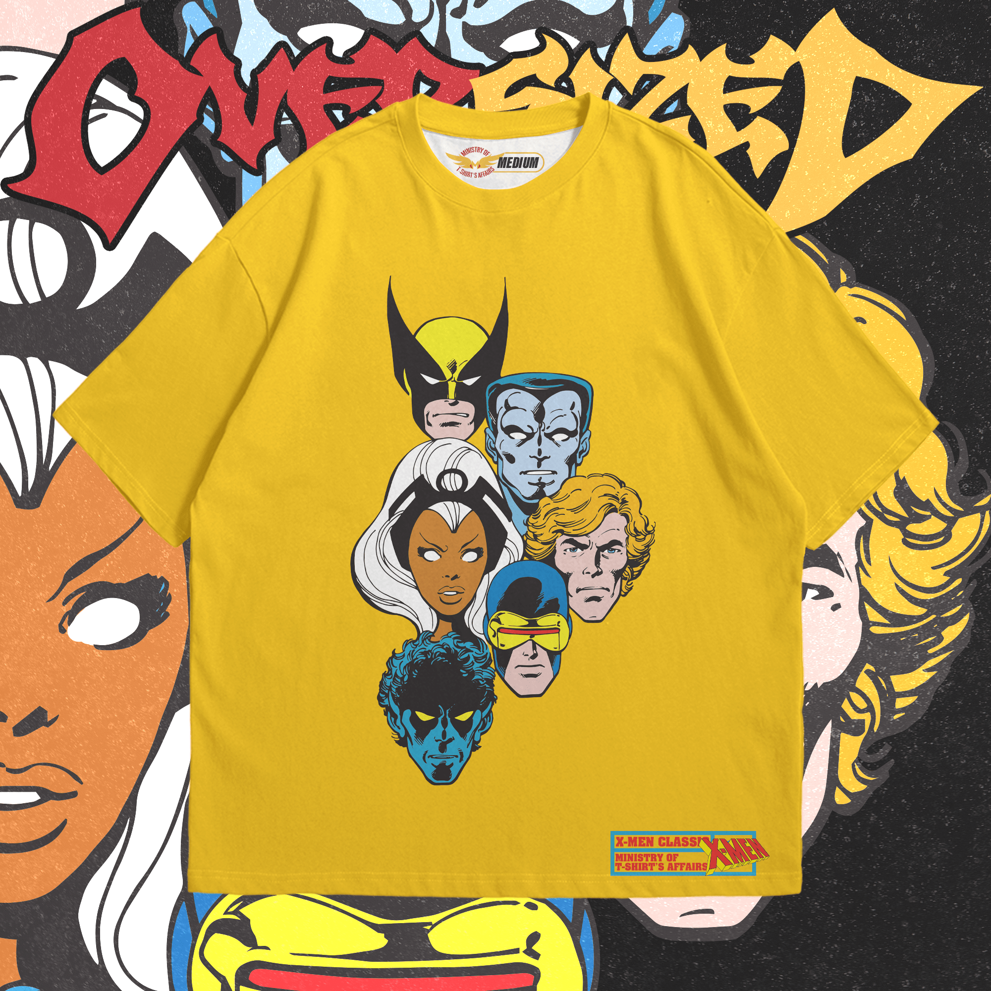 X-MEN Classic Oversized - Ministry Of T-Shirt's Affairs
