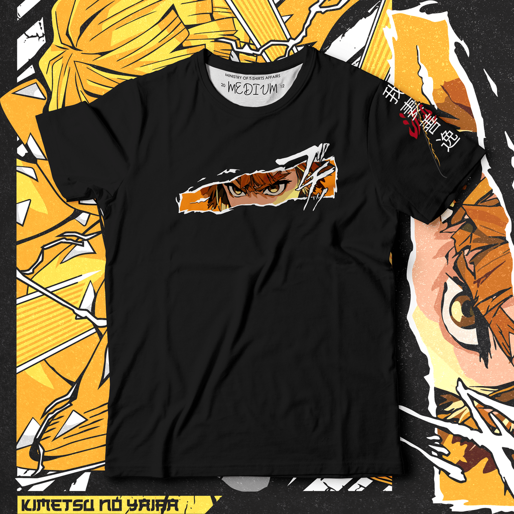 Zenitsu Agatsuma - Demon Slayer - Ministry Of T-Shirt's Affairs