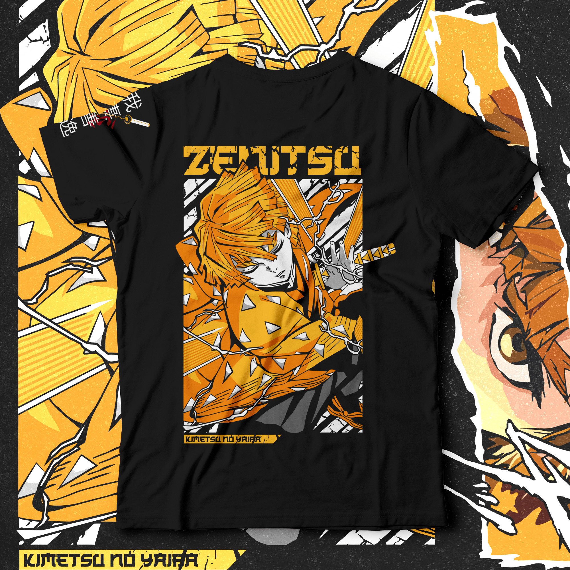 Zenitsu Agatsuma - Demon Slayer - Ministry Of T-Shirt's Affairs