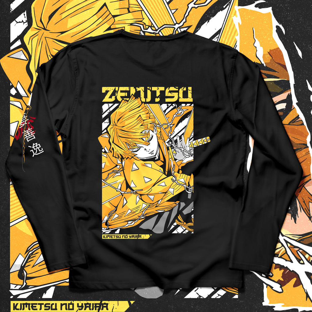 Zenitsu Agatsuma - Demon Slayer Long Sleeves - Ministry Of T-Shirt's Affairs