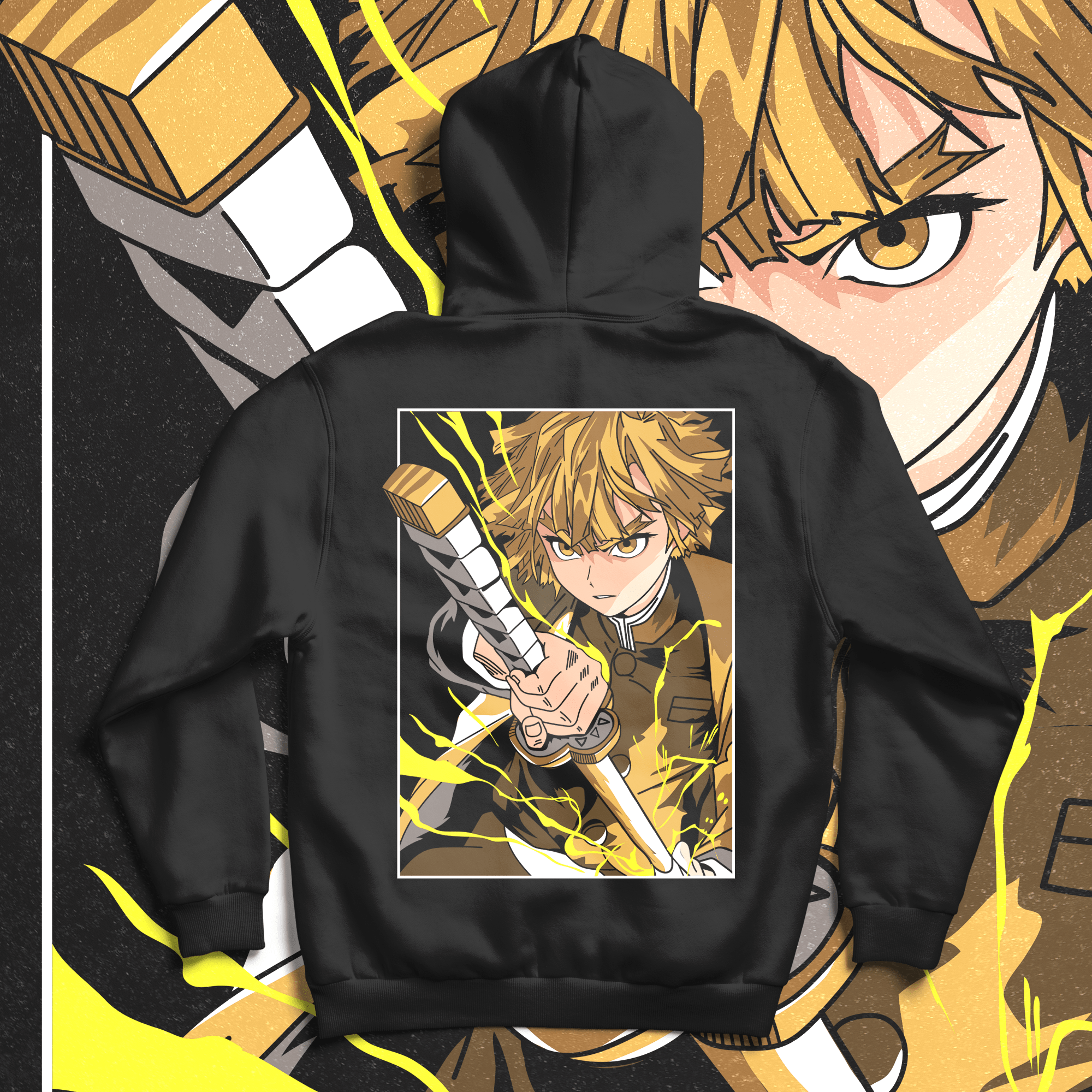 Zenitsu Agatsuma II Hoodie - Ministry Of T-Shirt's Affairs