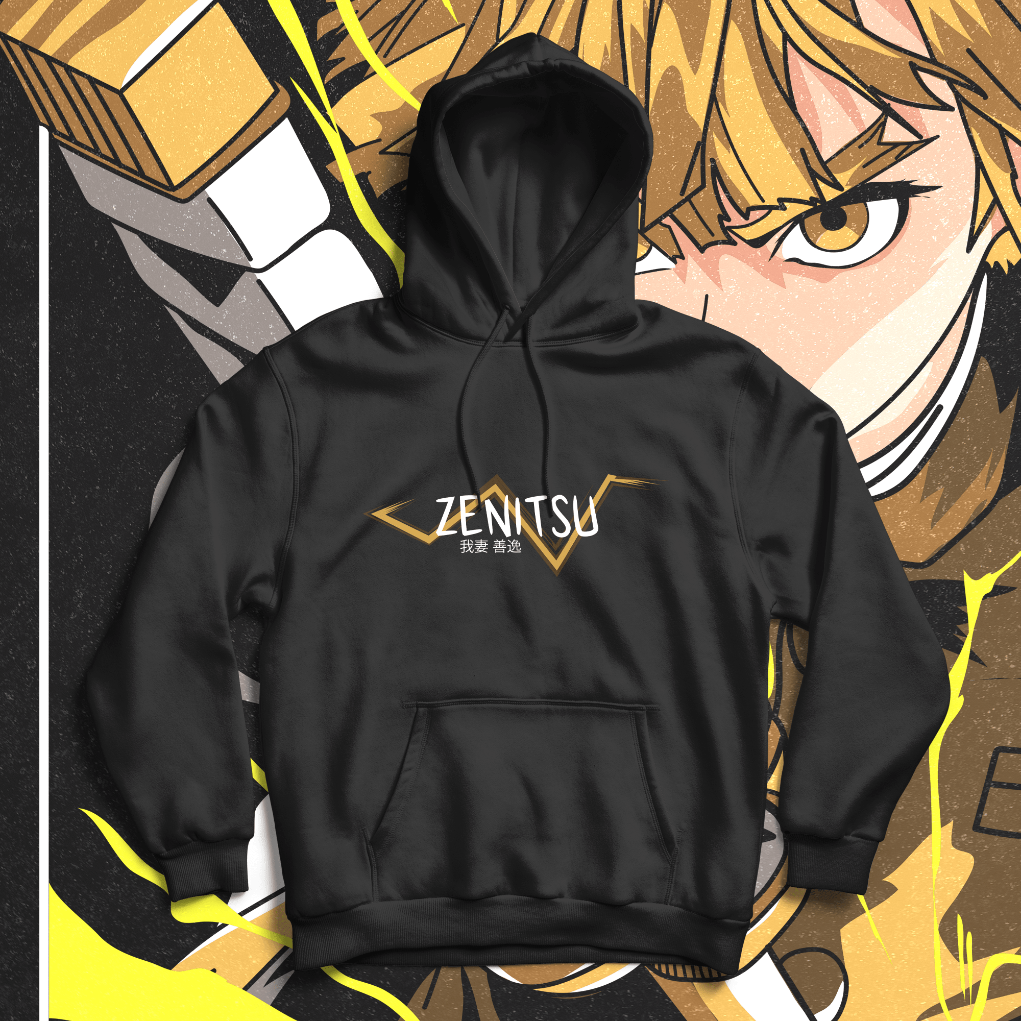 Zenitsu Agatsuma II Hoodie - Ministry Of T-Shirt's Affairs