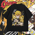 Zenitsu Agatsuma IV Oversized - Ministry Of T-Shirt's Affairs
