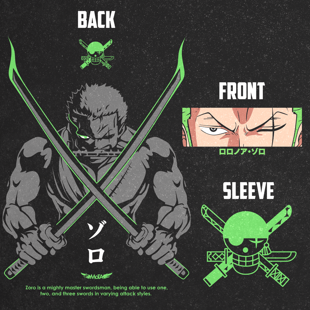 Zoro II Hoodie - Ministry Of T-Shirt's Affairs