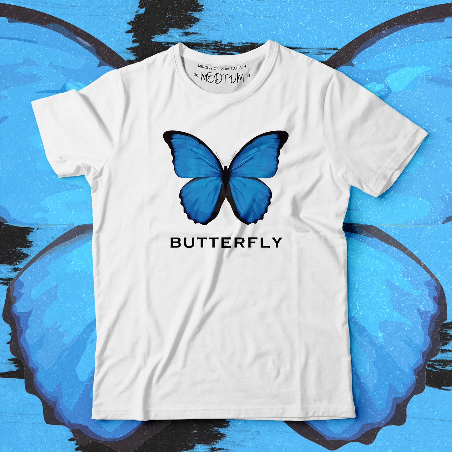 Butterfly - White