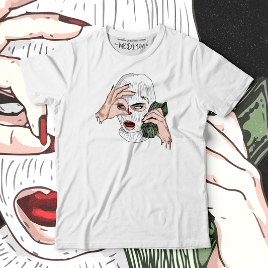 Money Girl - White - Ministry of T-Shirt's Affairs