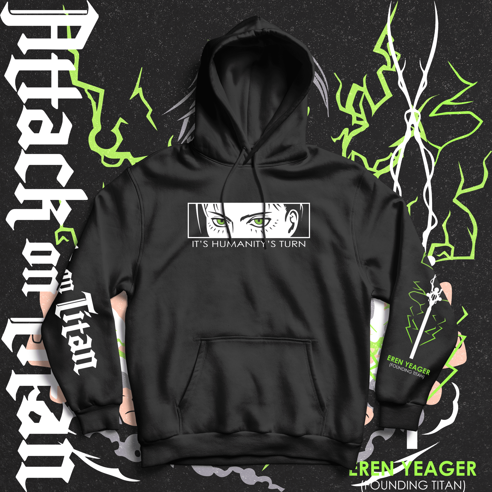 AOT - Limited Addition Hoodie - Ministry Of T-Shirt's Affairs