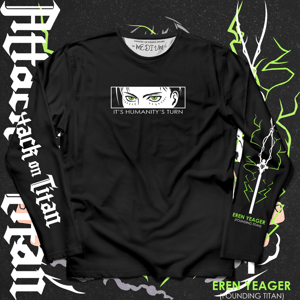 AOT - Limited Addition Long Sleeves - Ministry Of T-Shirt's Affairs
