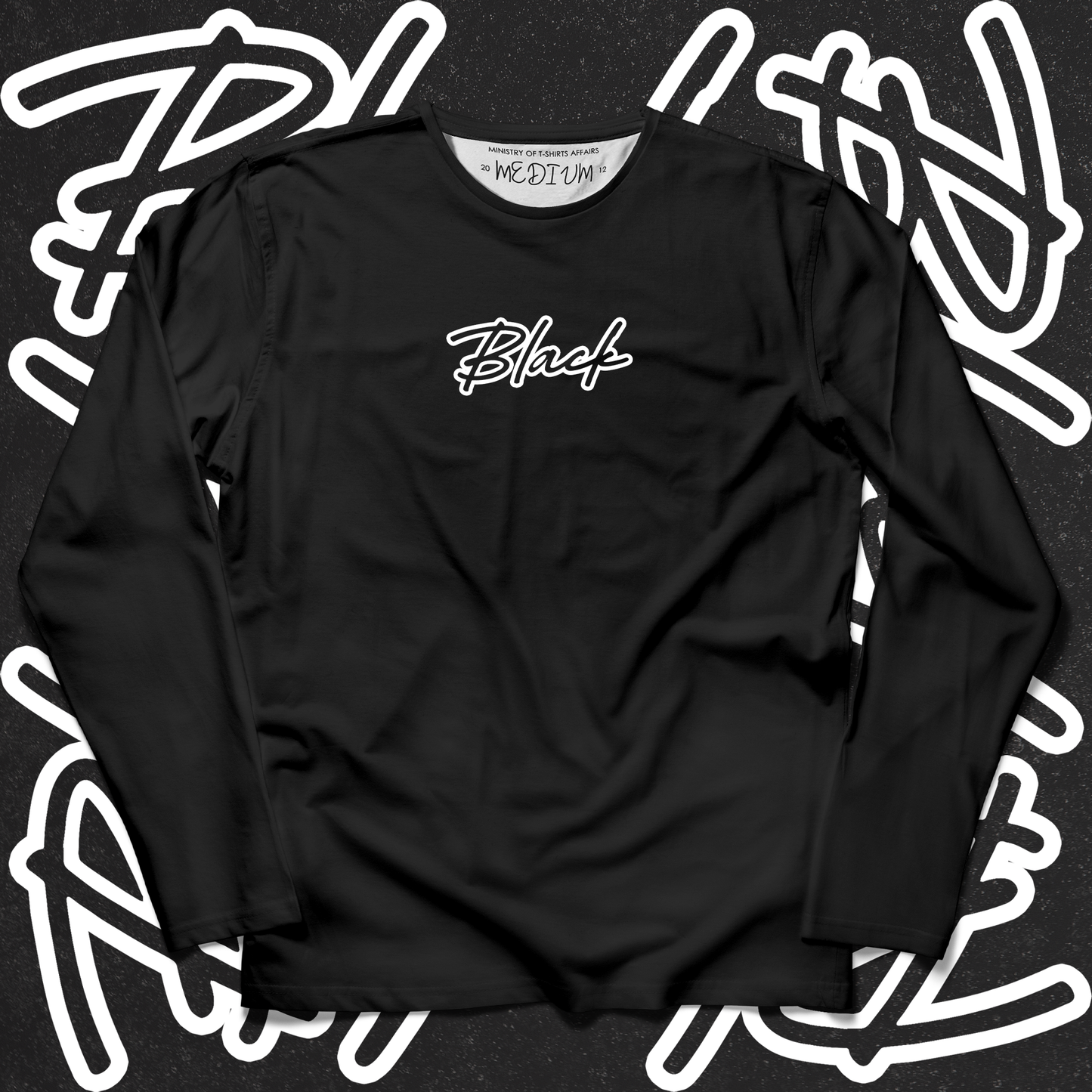 Black Long Sleeves - Ministry of T-Shirt's Affairs