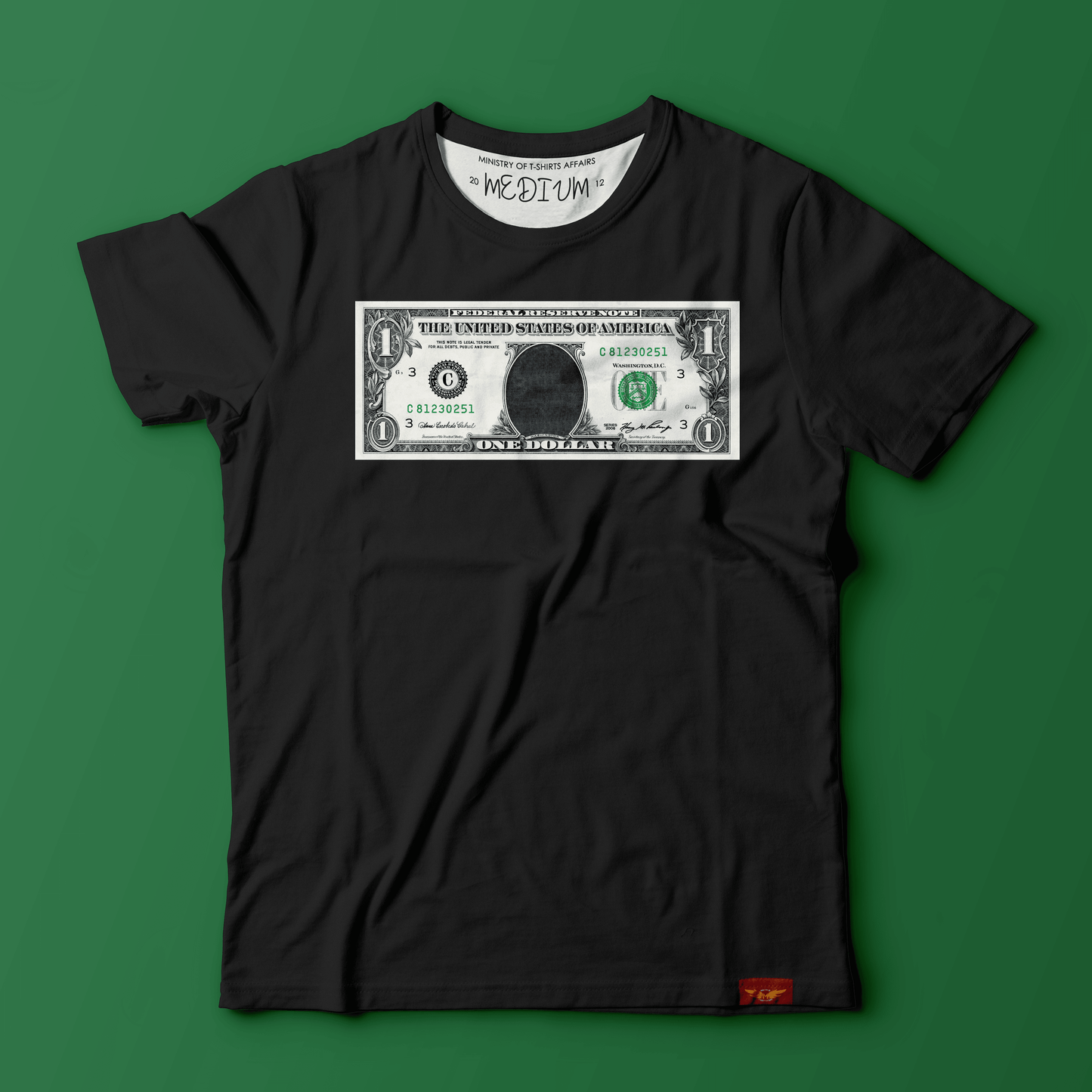 Faceless Dollar - Ministry of T-Shirt's Affairs