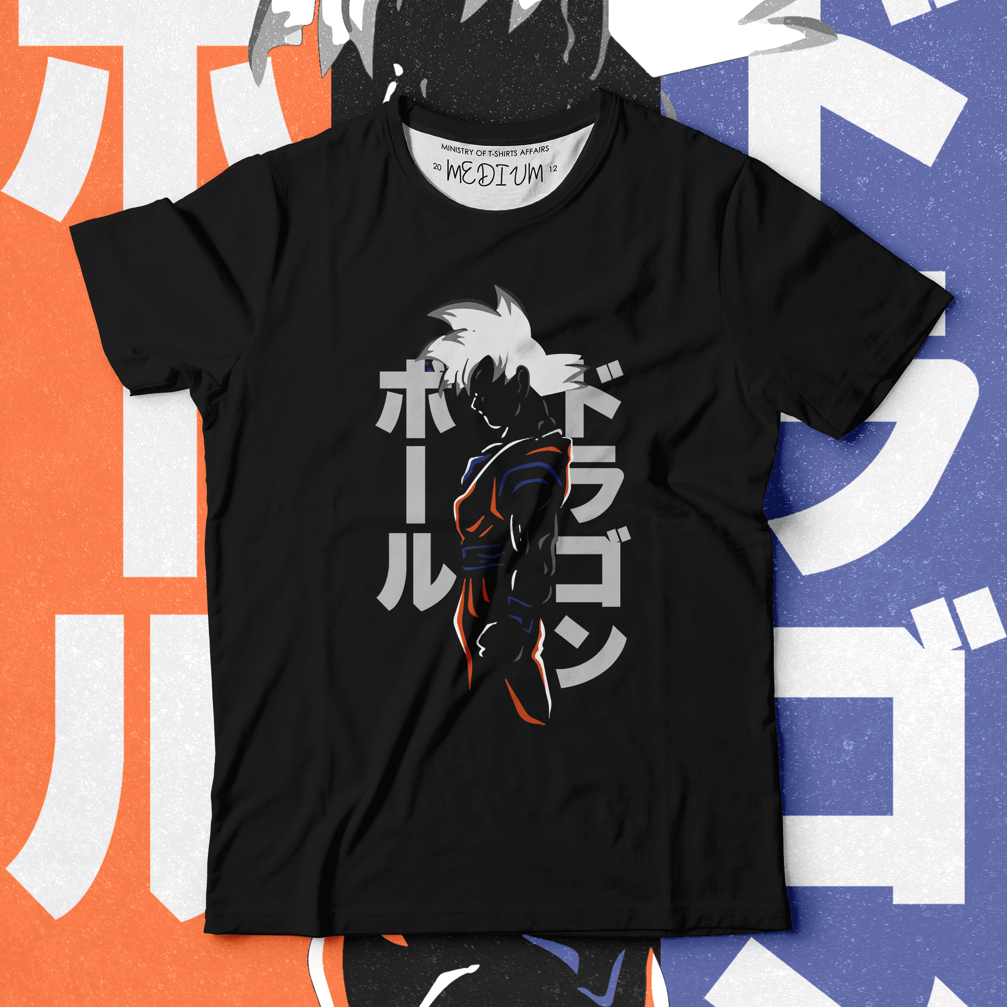 Goku Ultra Instinct - Ministry Of T-Shirt's Affairs