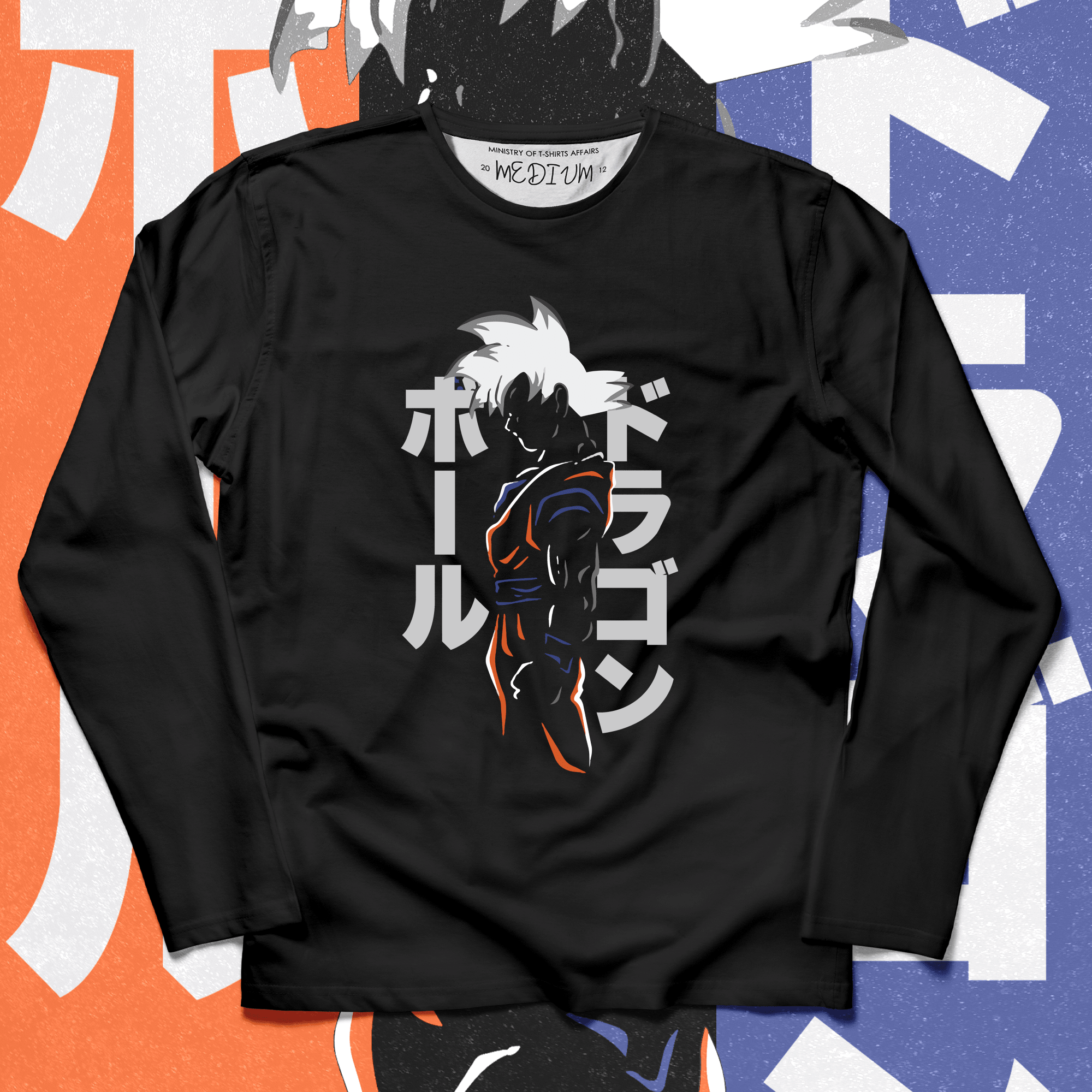 Goku Ultra Instinct Long Sleeves - Ministry Of T-Shirt's Affairs