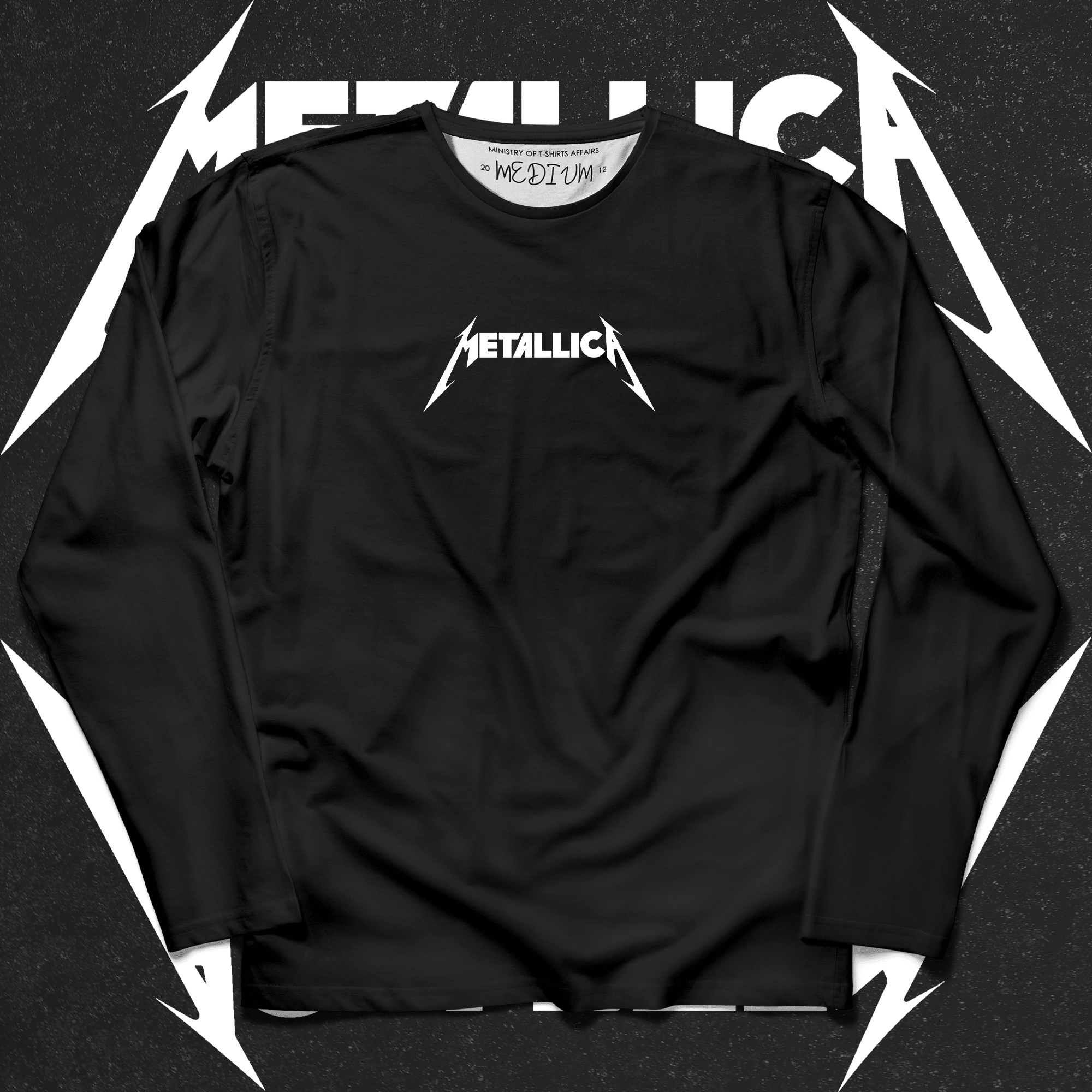Metallica Long Sleeves - Ministry Of T-Shirt's Affairs