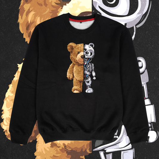 Robo Bear Sweatshirt - Ministry of T-Shirt's Affairs