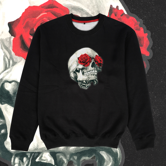 Roses & Eyes Sweatshirt - Ministry of T-Shirt's Affairs