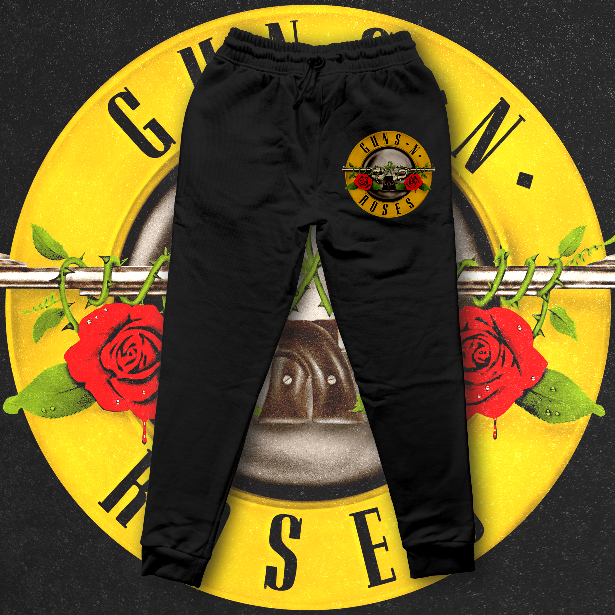 GunRoses Jogger Pants - Ministry of T-Shirt's Affairs