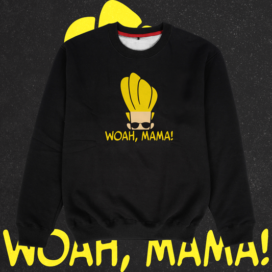 Woh, Mama Sweatshirt - Ministry of T-Shirt's Affairs