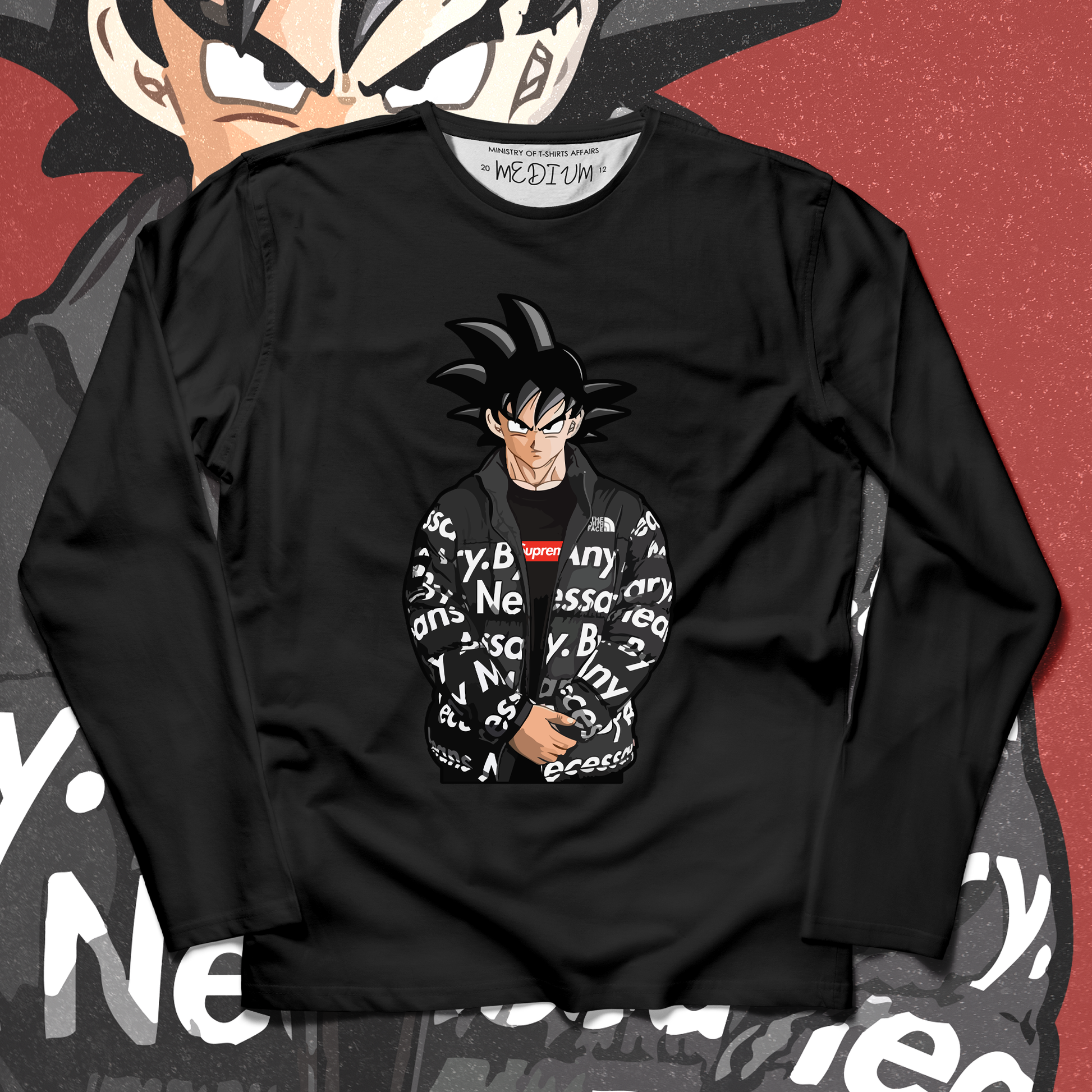 Supreme goku top hoodie