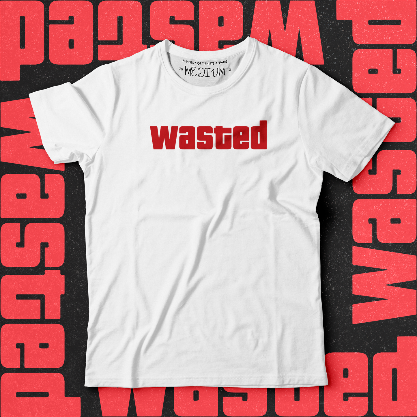 Wasted - White
