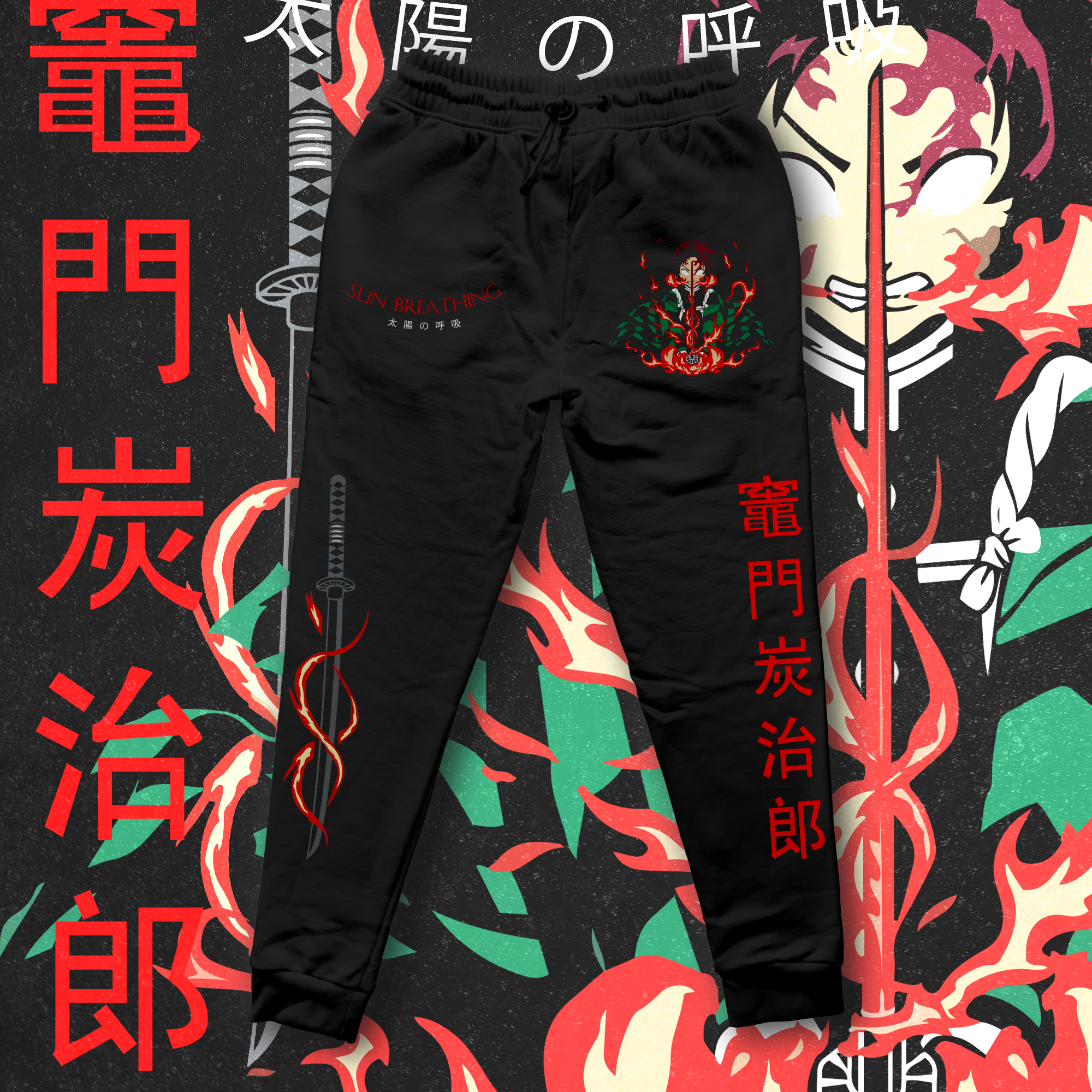 Tanjiro Kamado - Demon Slayer Jogger Pants - Ministry of T-Shirt's Affairs