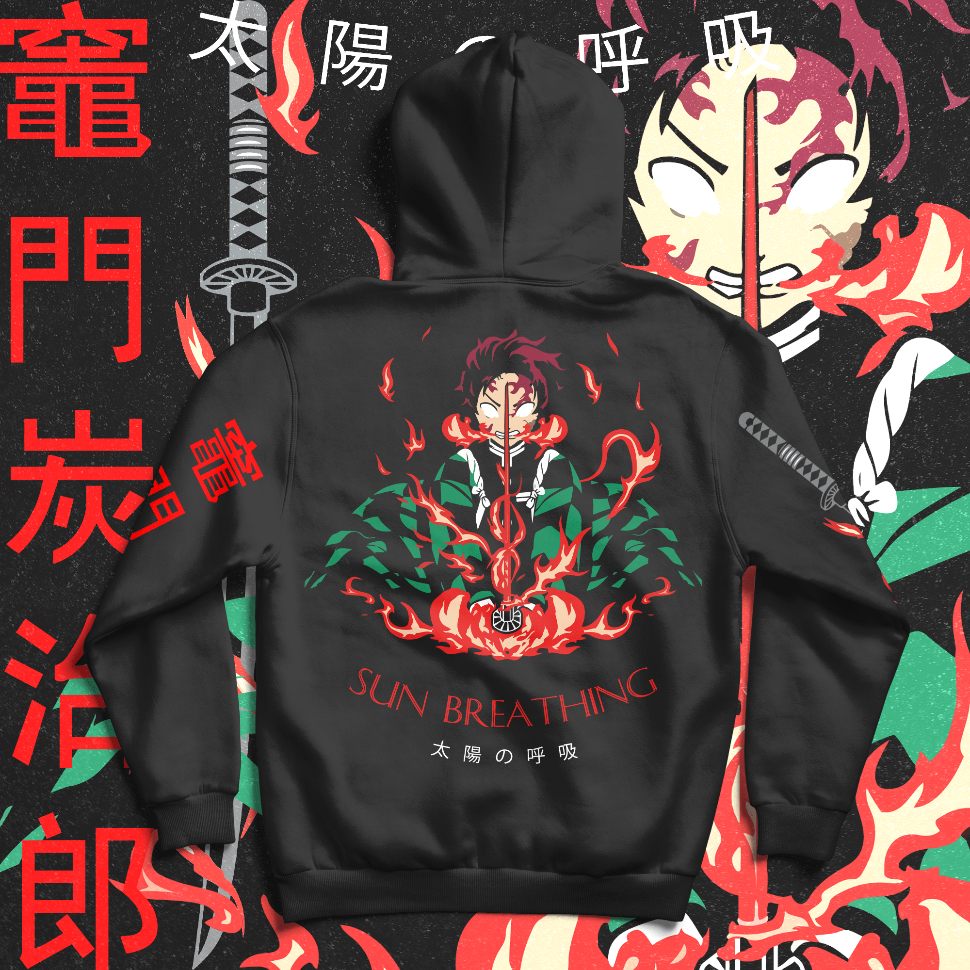Tanjiro Kamado - Demon Slayer Hoodie - Ministry Of T-Shirt's Affairs