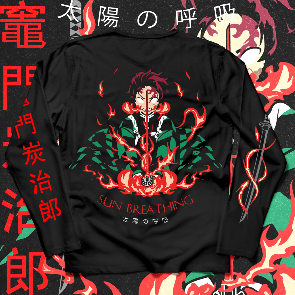 Tanjiro Kamado - Demon Slayer Long Sleeves - Ministry Of T-Shirt's Affairs
