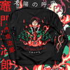 Tanjiro Kamado - Demon Slayer Long Sleeves - Ministry Of T-Shirt's Affairs