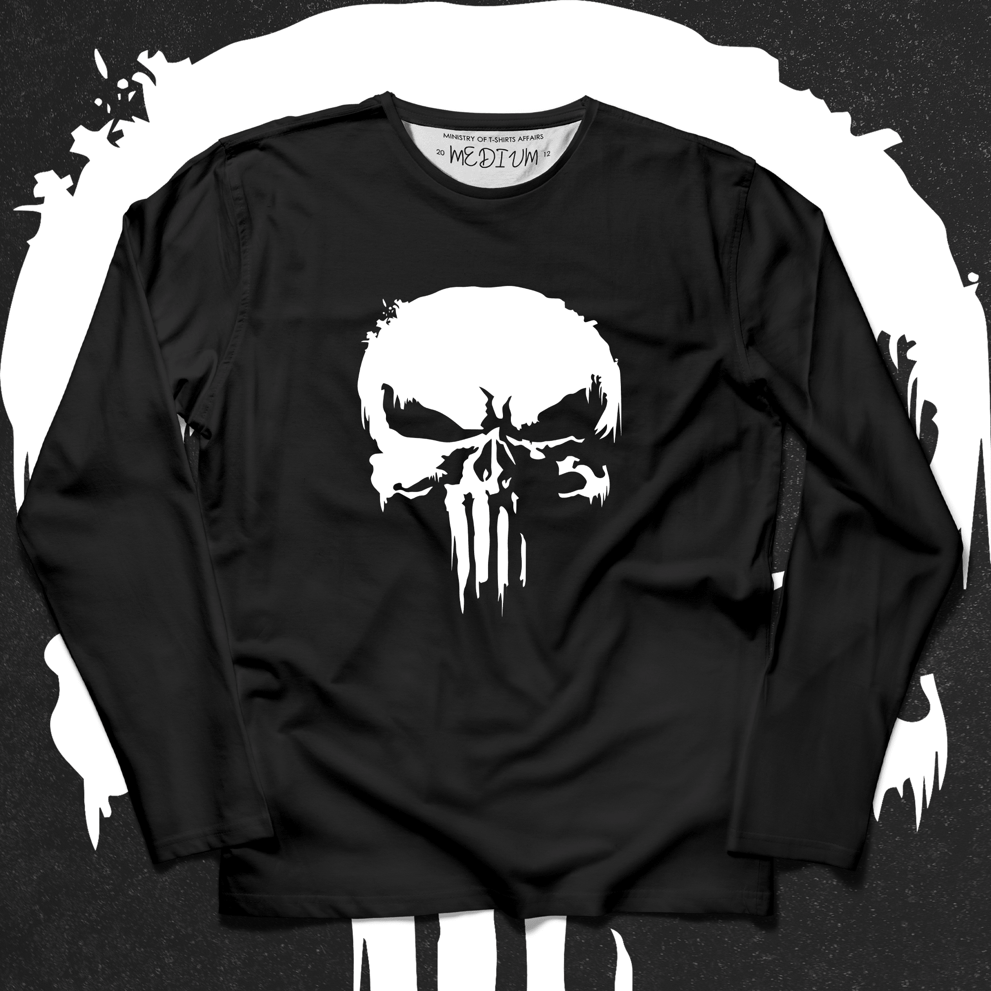 The Punisher Long Sleeves - Ministry Of T-Shirt's Affairs