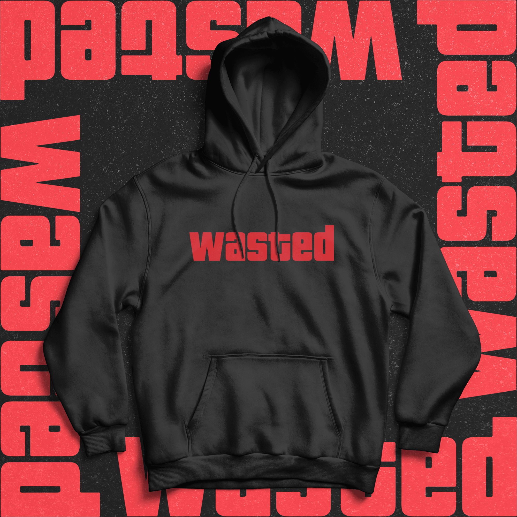 Wasted Hoodie - Ministry Of T-Shirt's Affairs