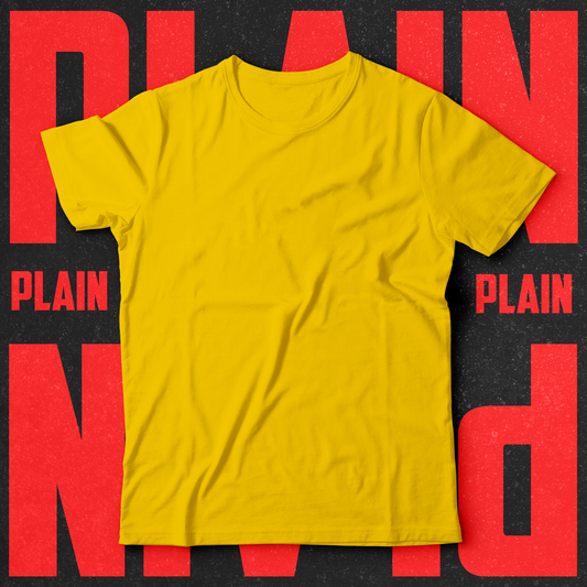 Plain Yellow T-Shirt